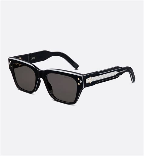 dior inclusion diamond-frame sunglasses|CD Diamond S2I Black Rectangular Sunglasses .